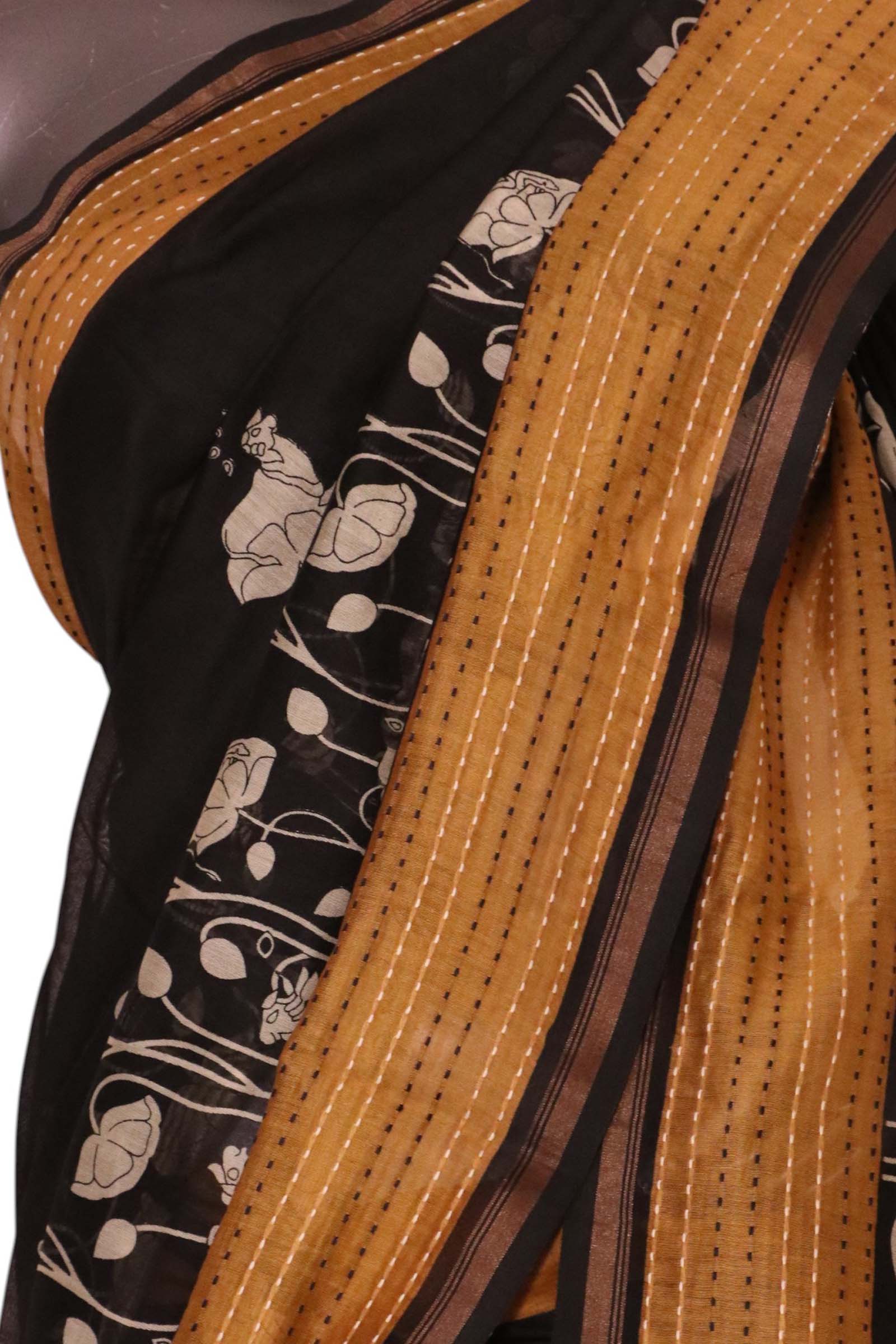 Exclusive Pure Chanderi Cotton Saree AL205691